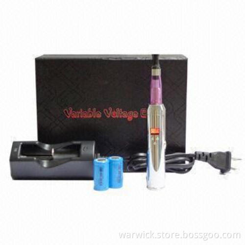 Variable Voltage Lavatube with 2,200mAh Battery Capacity, 3-hour Charging Time